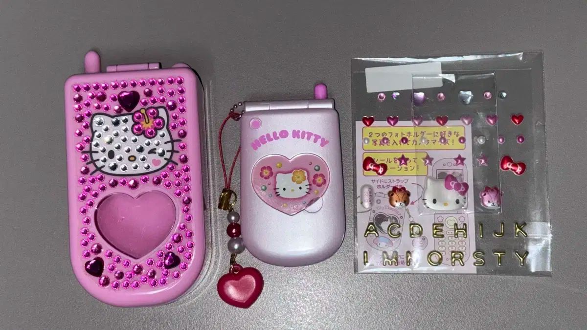 ハローキティ 平成 フィーチャーフォン & ケース ジェットライター
