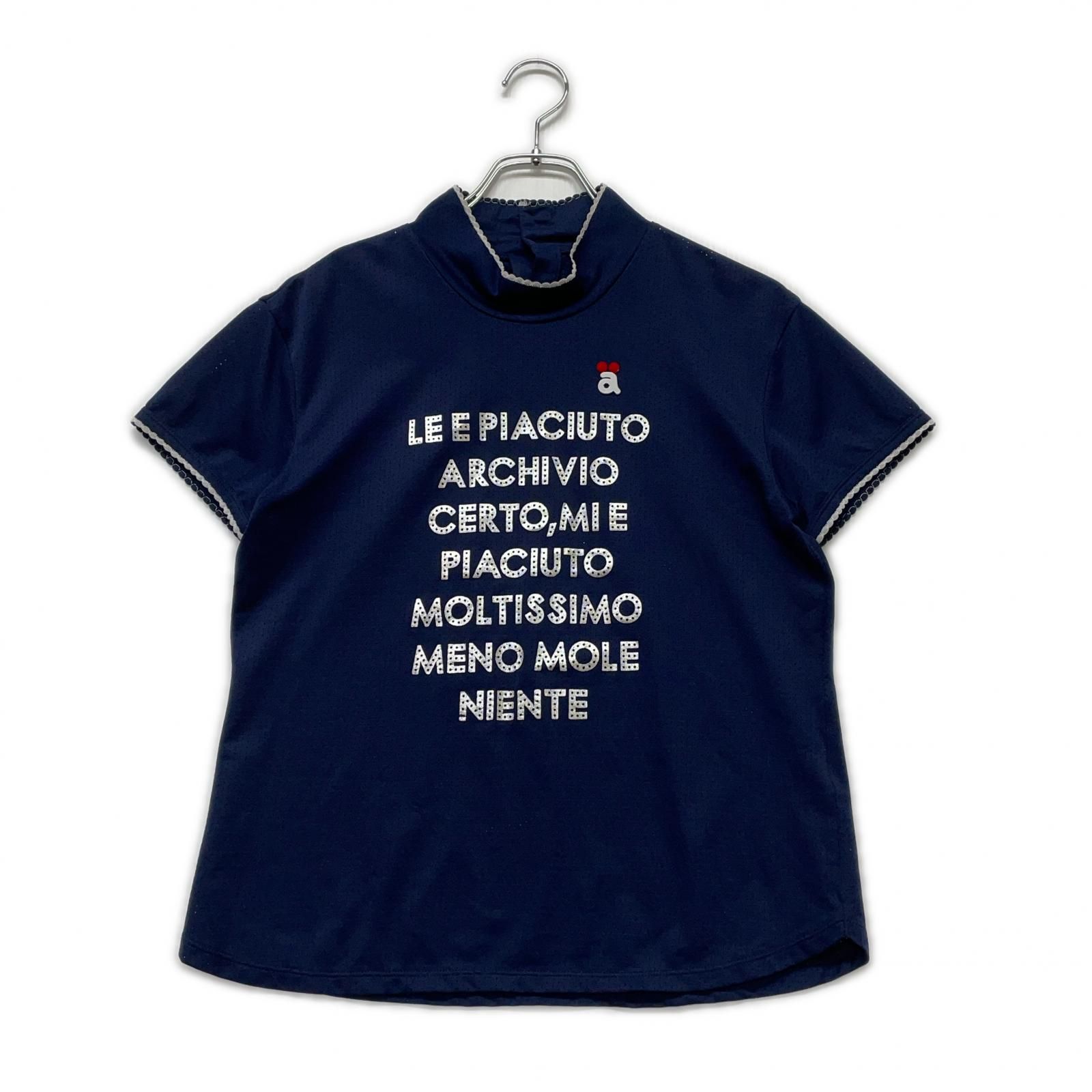 23ss【新品未使用 アルチビオ】吸水速乾機能素材メッシュ使い38号 新品未使用 アルチビオ】吸水速乾機能素材デザインシャツ38号