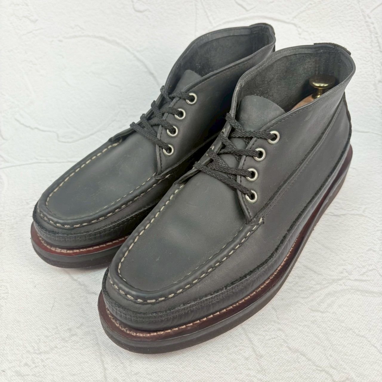 Russell Moccasin ラッセルモカシン Sporting Clays Chukka スポーティングクレーチャッカ 黒 US8 | 26~26.5cm
