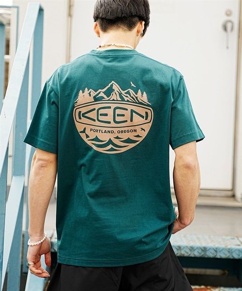 KEEN キーン 1028364 メンズ 半袖 Tシャツ ムラサキスポーツ限定 KK1 C20