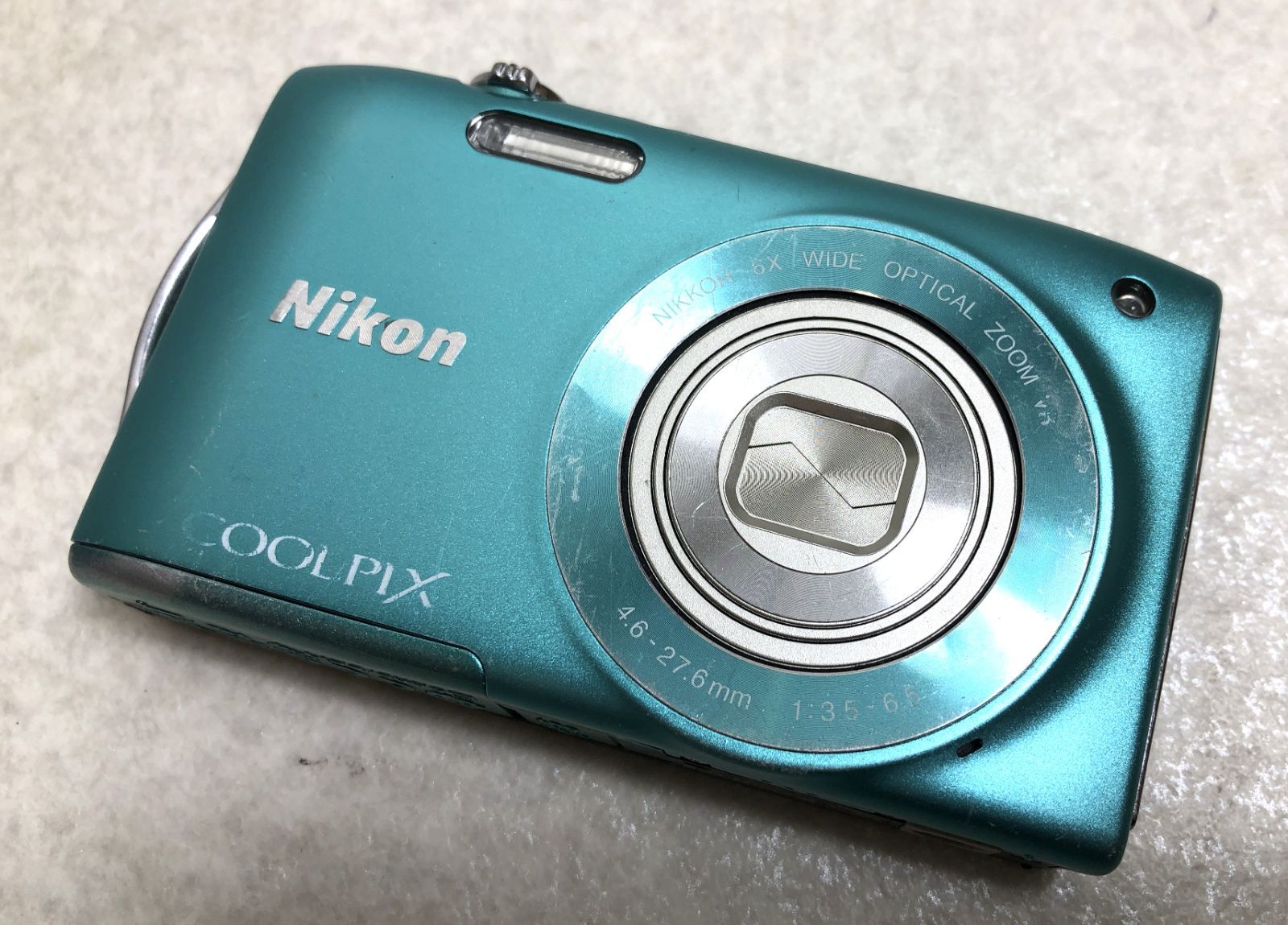 3437 Nikon COOLPIX S3300 ミントグリーン 【デジカメ】 Nikon coolpix s3300 ミントグリーン 3437 Nikon COOLPIX S3300