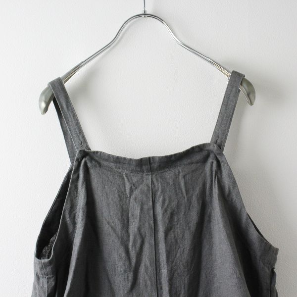 fog linen work フォグリネンワーク 染色加工 リネン サロペット