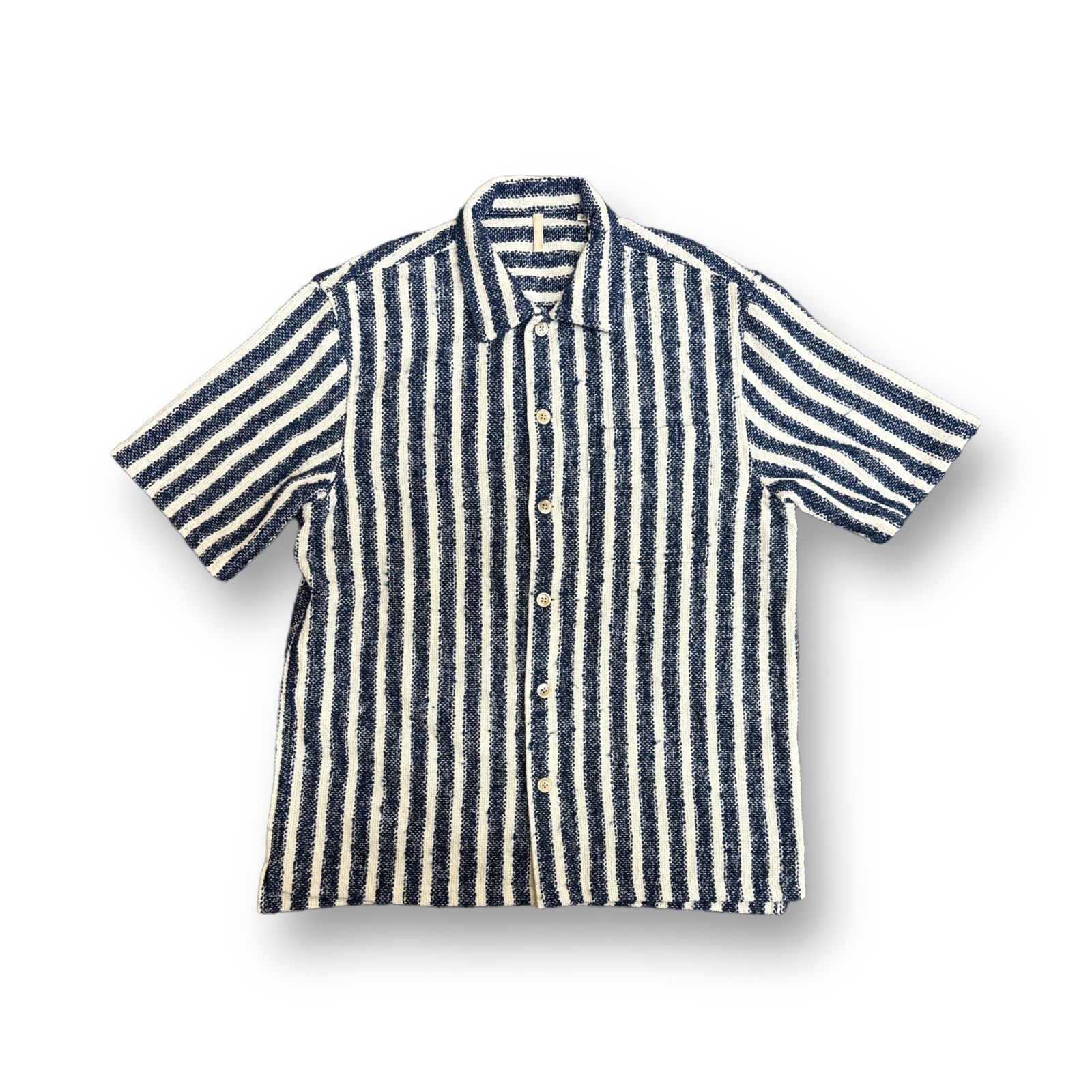 SUNFLOWER SPACEY SS SHIRT スペイシー 半袖シャツ ストライプシャツ 