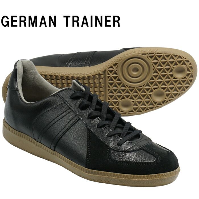 全商品返品可 GERMAN TRAINER ジャーマントレーナー WHITE ホワイト BLACK ブラック WHITE|WHITE ホワイト|ホワイト BLACK|BLACK ブラック|ブラック メンズ レディースサイズあり スニーカー