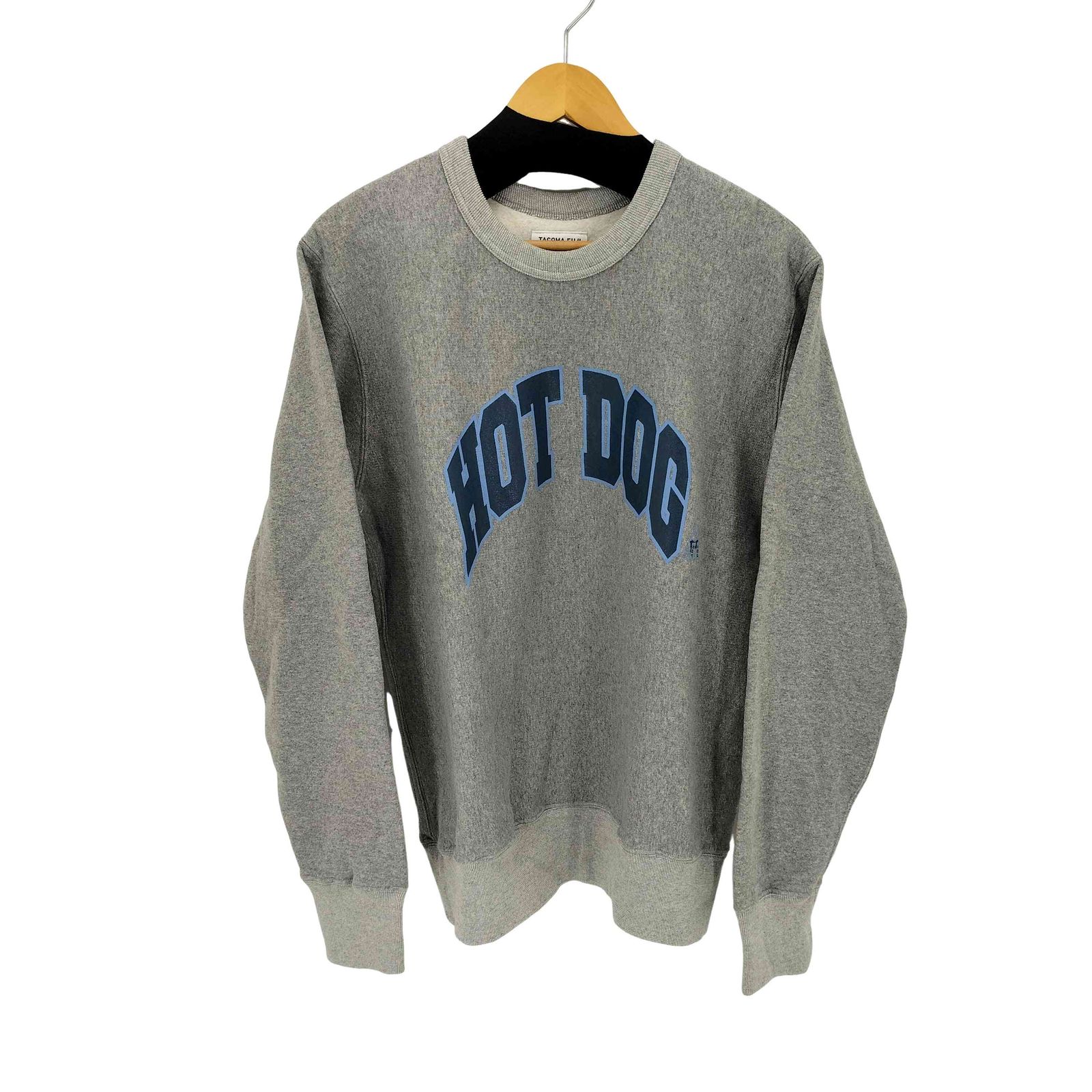 タコマフジレコード COLLEGE LOGO SWEATSHIRT HOT DOG COLLEGE LOGO SWEATSHIRT designed by Shuntaro