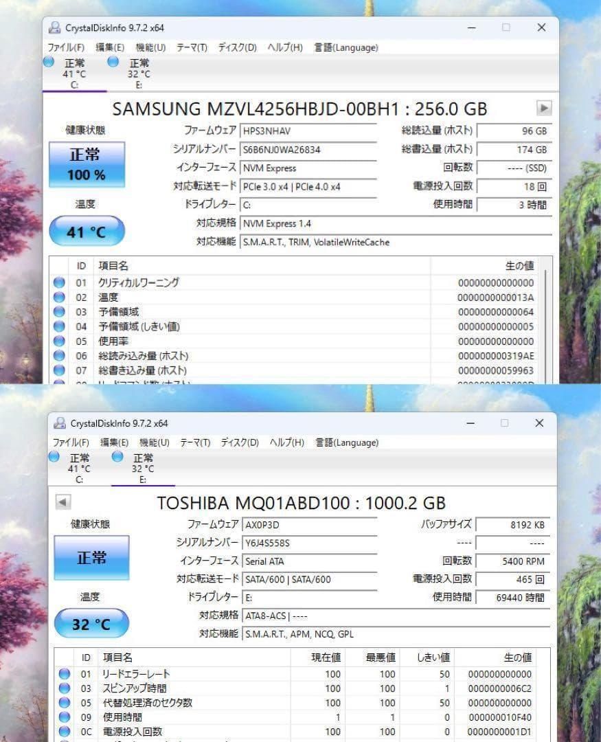 Vaioディズニーモデル☘ミッキー＆ミニー☘NVMe256 1TB