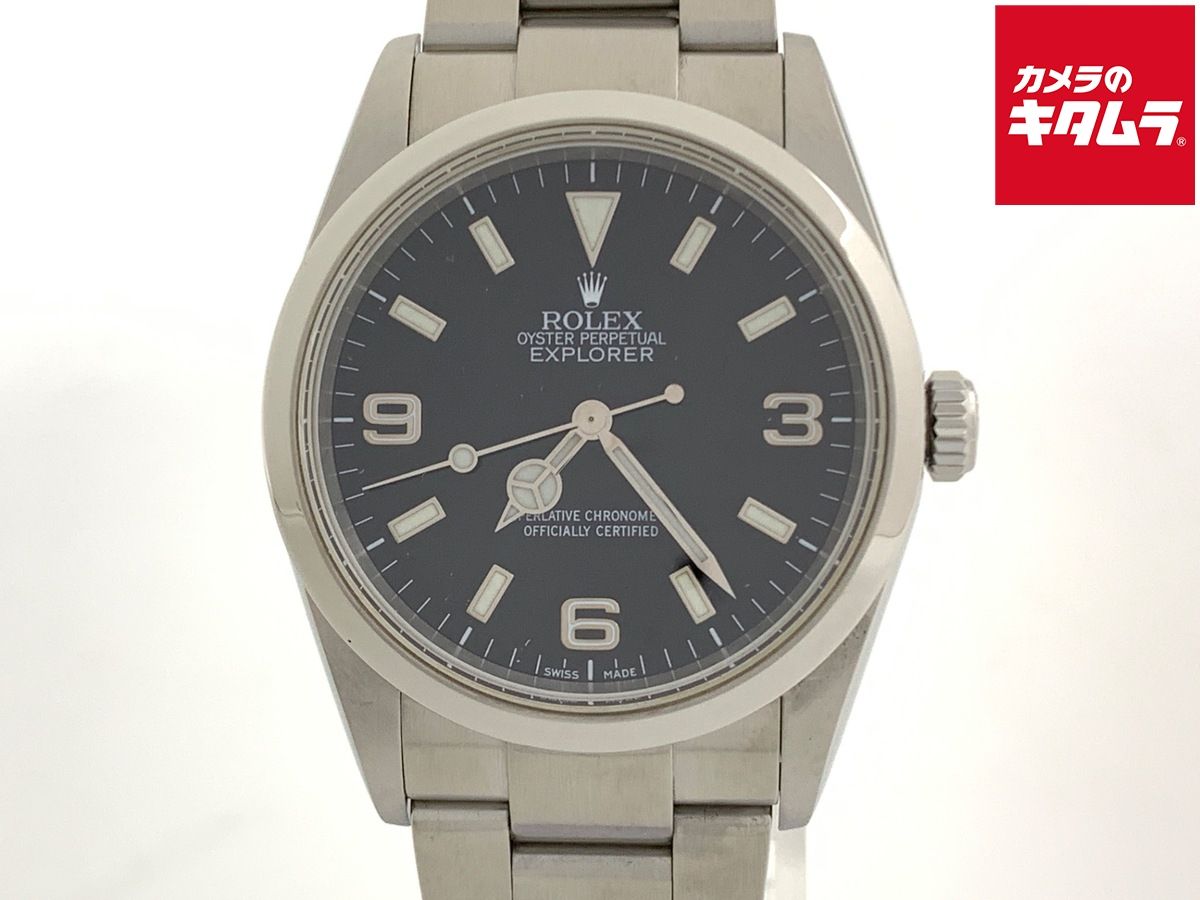 ロレックス/Rolex 】114270 エクスプローラー1 ブラック 腕時計 【中古