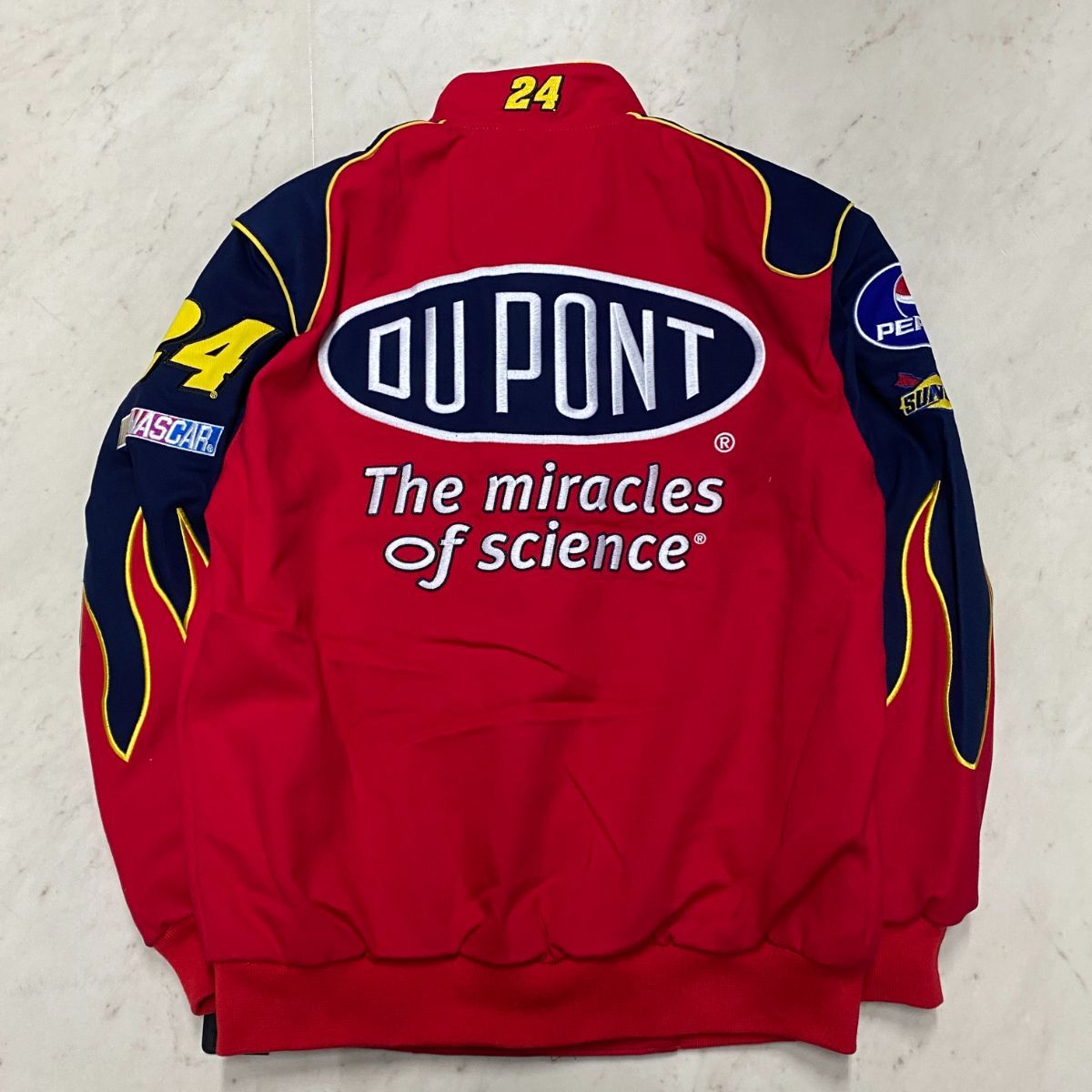 NASCAR ナスカー JHデザイン DUPONT デュポン レーシングジャケット J 