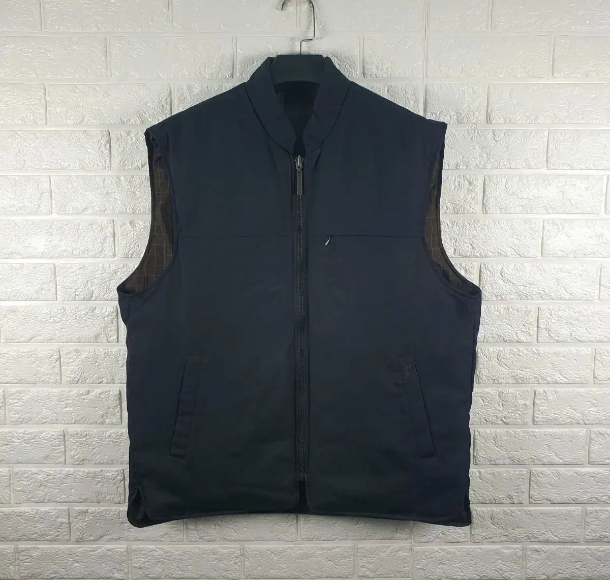 YSL リバーシブルダウンベスト