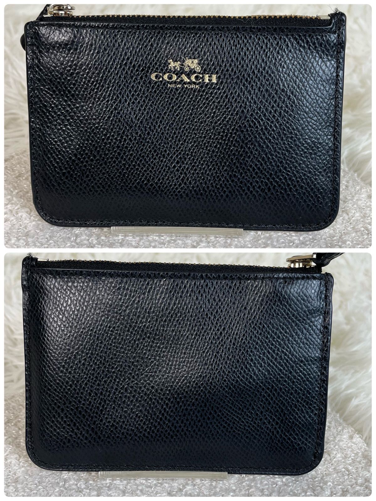 2点セット COACH 長財布 コインケース　52648 64064 ブラック 2点セット COACH 長財布 コインケース 52648 64064 ブラック