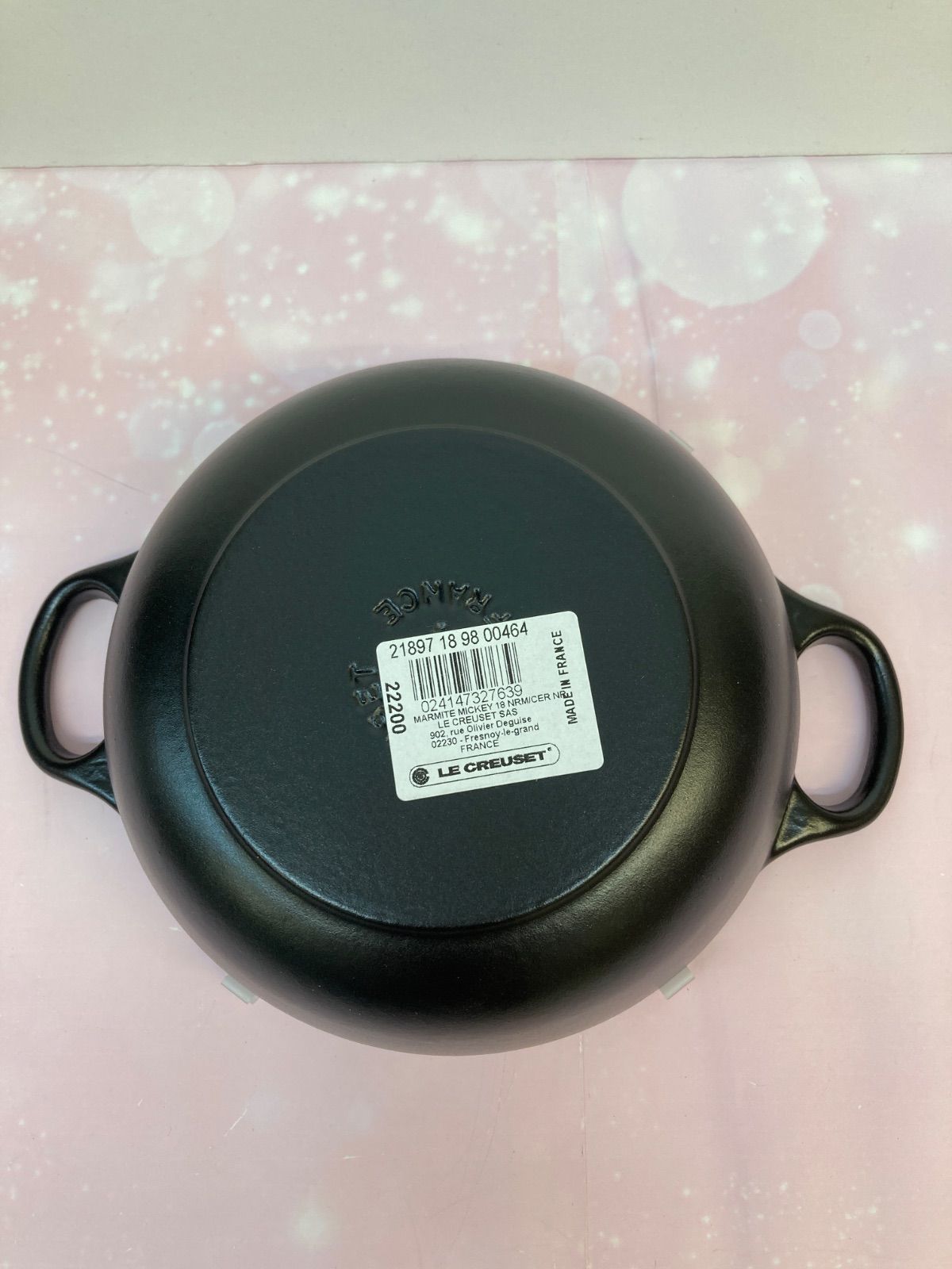 広店】ル・クルーゼ LE CREUSET ミッキー マウスマルミット 両手鍋