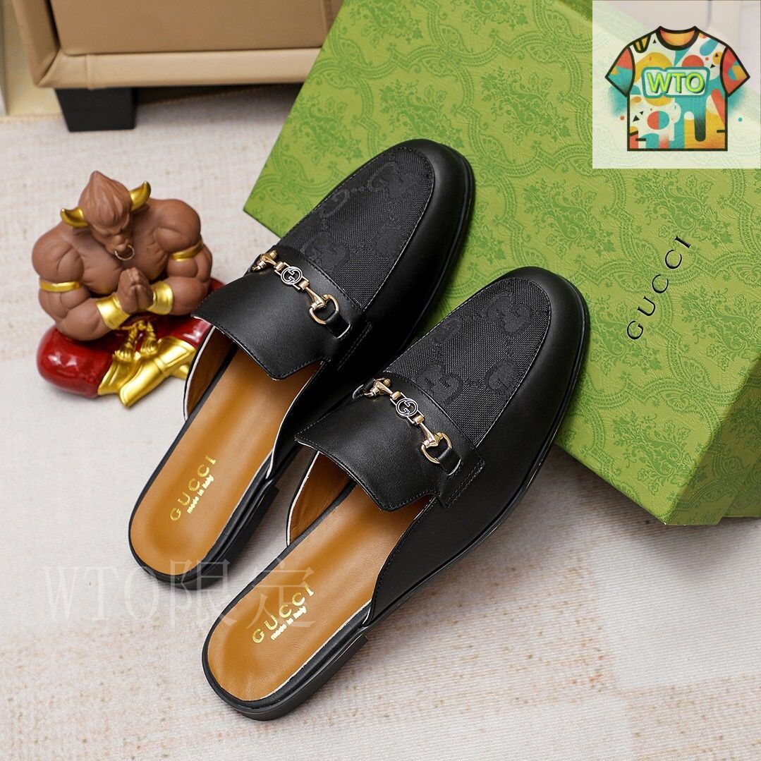 GUCCI サンダル Black Leather Web And Thong Sandal | GUCCI® US