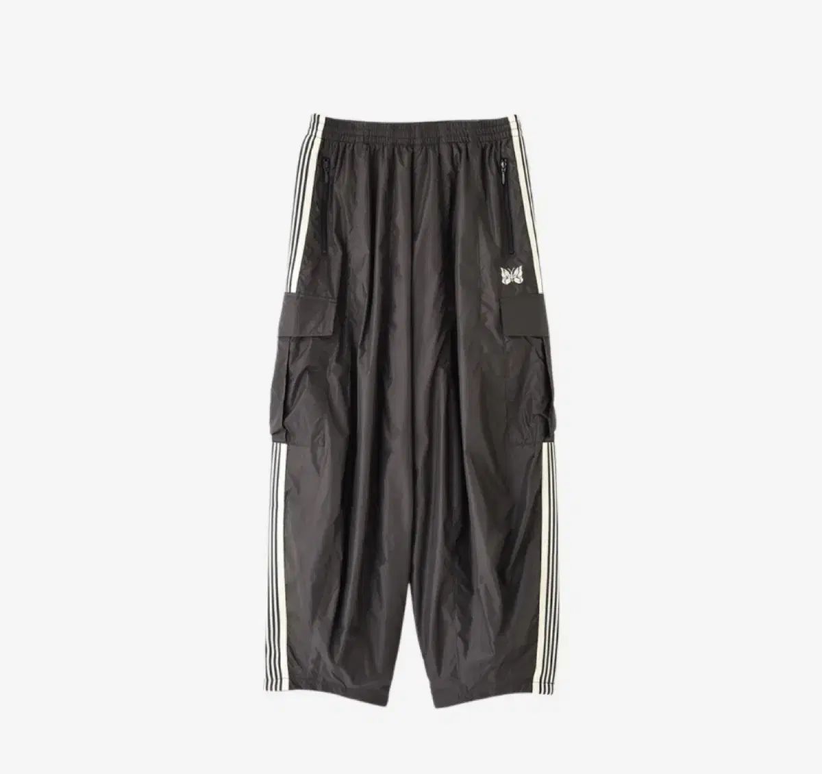 XS S M NEEDLES ニードルズ BDU H D トラック パンツ チャコールグレー