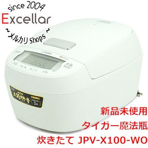 bn 11 TIGER 圧力IHジャー炊飯器 炊きたて 5.5合炊き JPV-X100-WO オフホワイト