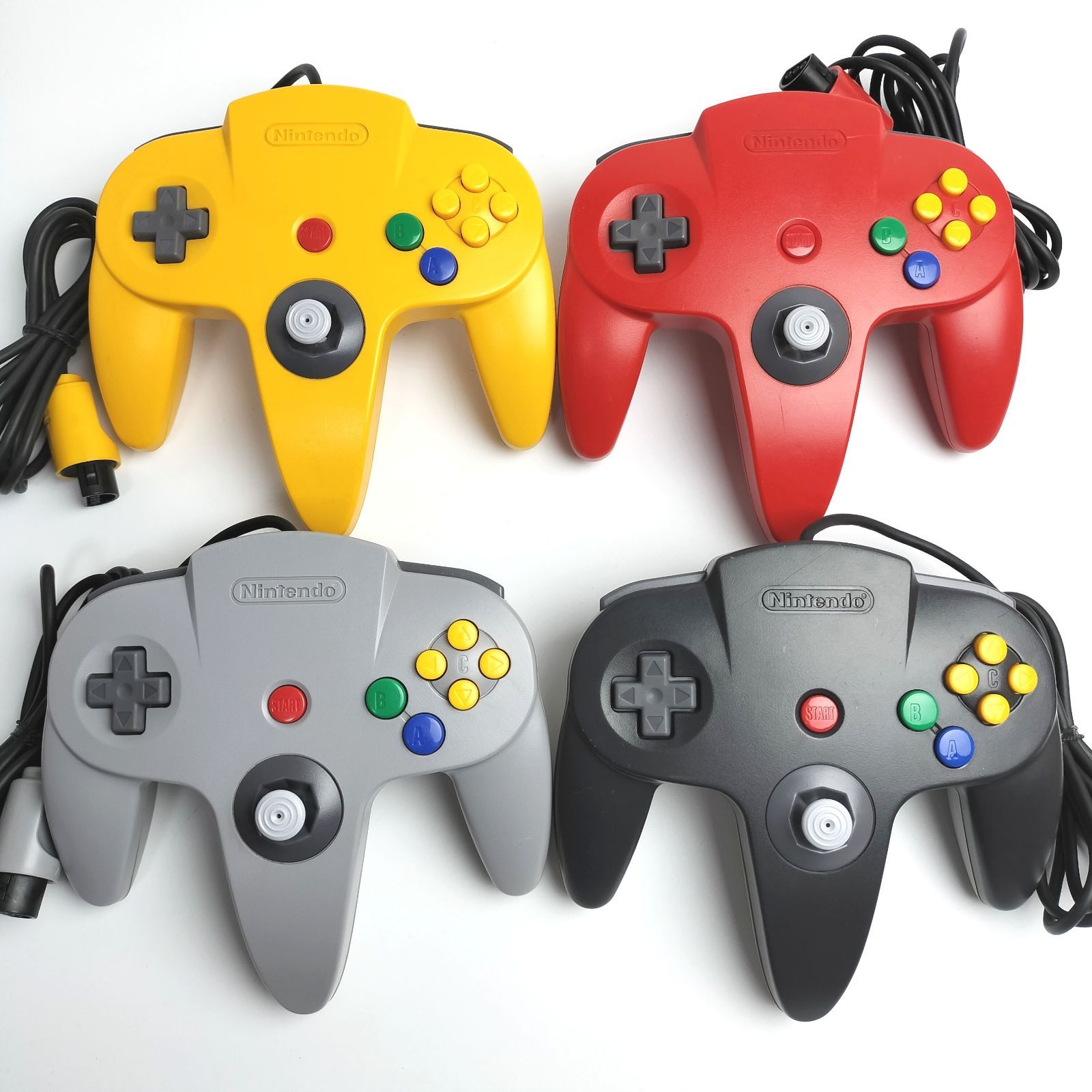 ☆しっかりスティック☆ ニンテンドー64 コントローラー4個つき