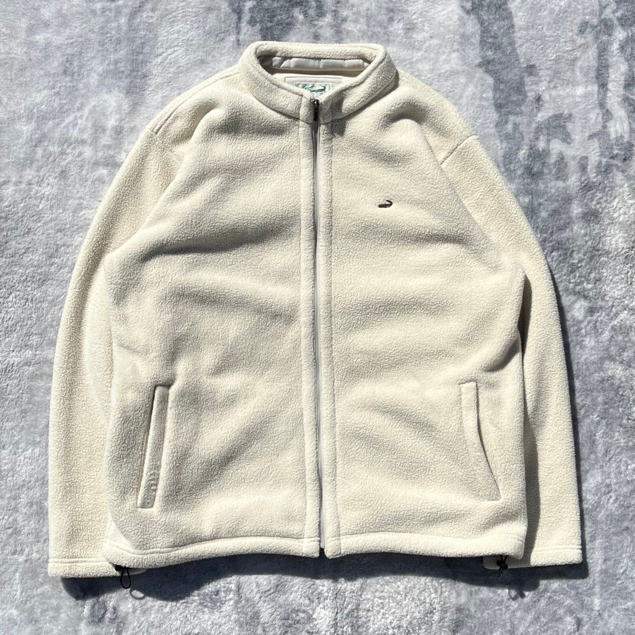 クロコダイル フリース フルジップ ワンポイント ロゴ XL 古着 古着屋 埼玉 ストリート オンライン 通販 アメカジ ビンテージ 23A4961