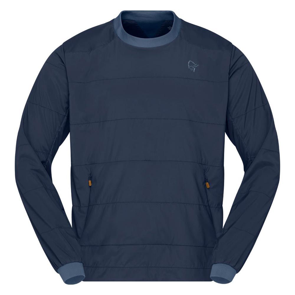NORRONA tamok Alpha90 Crew Neck ノローナ タモック アルファ90 クルー ネック indigo-night