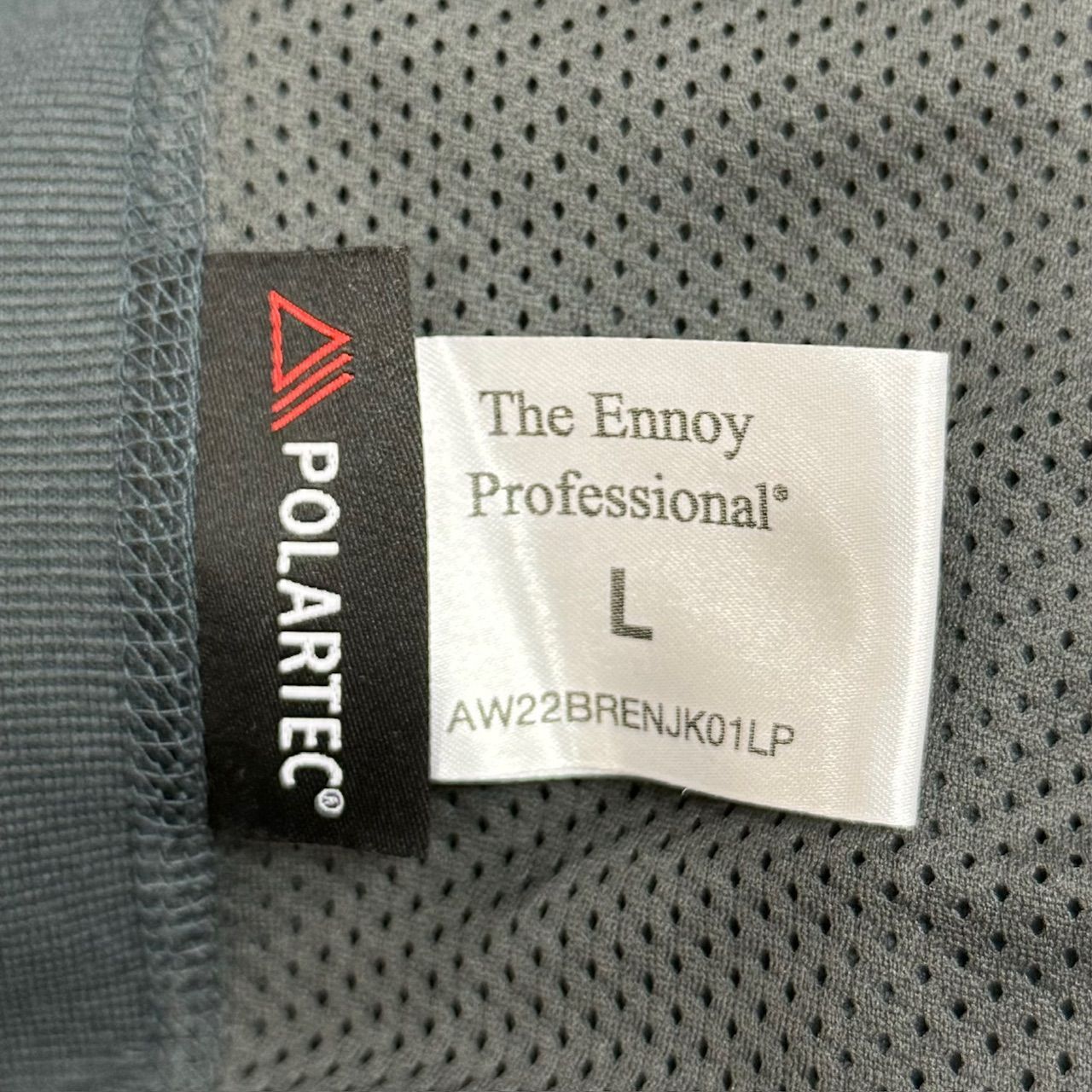 THE ENNOY PROFESSIONAL 22AW POLARTEC CITY FLEECE JACKET THE ENNOY PROFESSIONAL 22AW POLARTEC CITY FLEECE JACKET