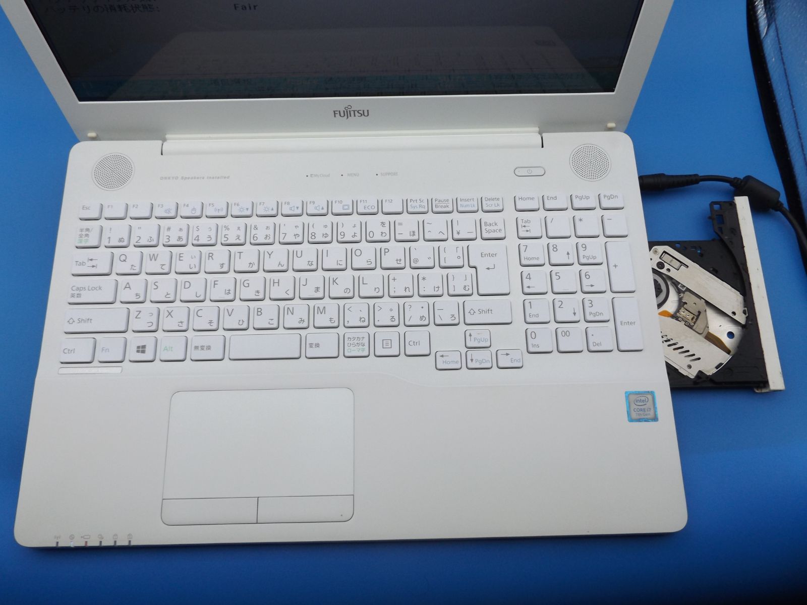 ジャンク】富士通LIFEBOOK AH50/D2 第7世代 Core i7-7700HQ Blu