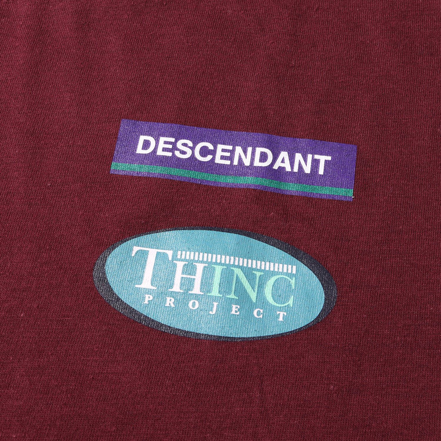 DESCENDANT ディセンダント Tシャツ サイズ:4 THINC PROJECT オーバル ...