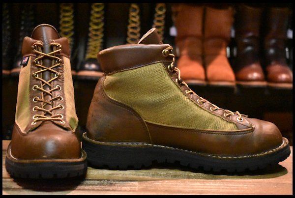 8.5EE 中古 白タグ】Danner ダナーライト 30420X 茶 ブラウン カーキ