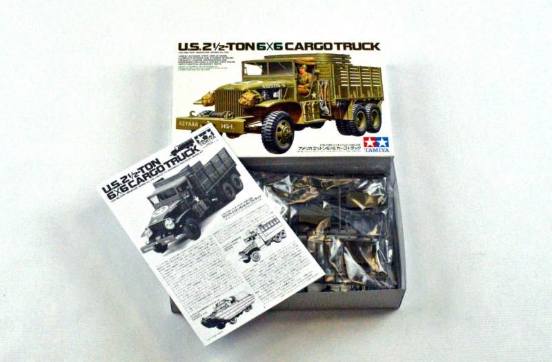 タミヤ 1/35 アメリカ陸軍 カーゴトラック プラモデル 35218　完成品 タミヤ 1/35 ミリタリーミニチュアシリーズ アメリカ 2 1/2トン