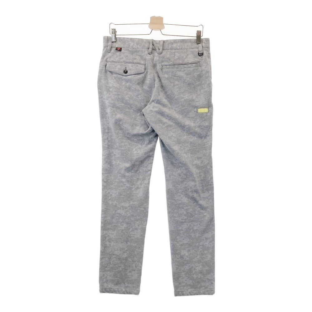 サイズ：4 NEW BALANCE GOLF ニューバランス  ロングパンツ 総柄 グレー系 [240101446606] ゴルフウェア メンズ ストスト NEW BALANCE GOLF ニューバランス ロングパンツ 総柄 グレー系