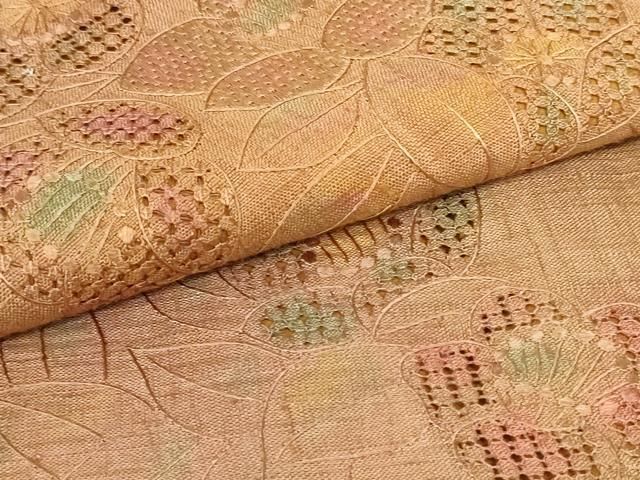平和屋着物○中国三大刺繍 スワトウ刺繍 汕頭刺繍 総刺繍 九寸