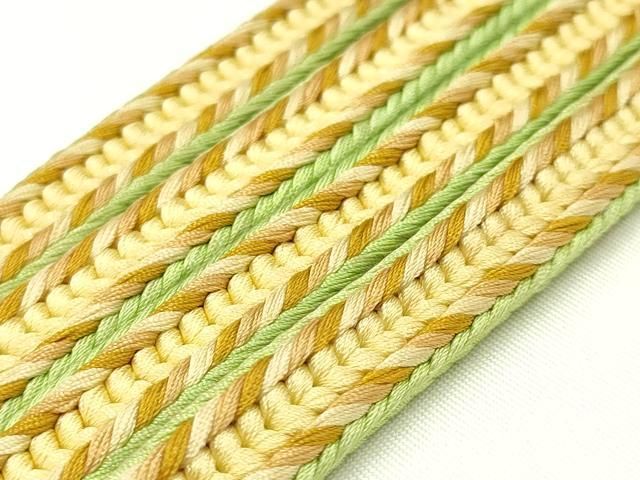 平和屋着物○極上 有職組紐道明 帯締め 新源氏組 宮内庁御用 国立