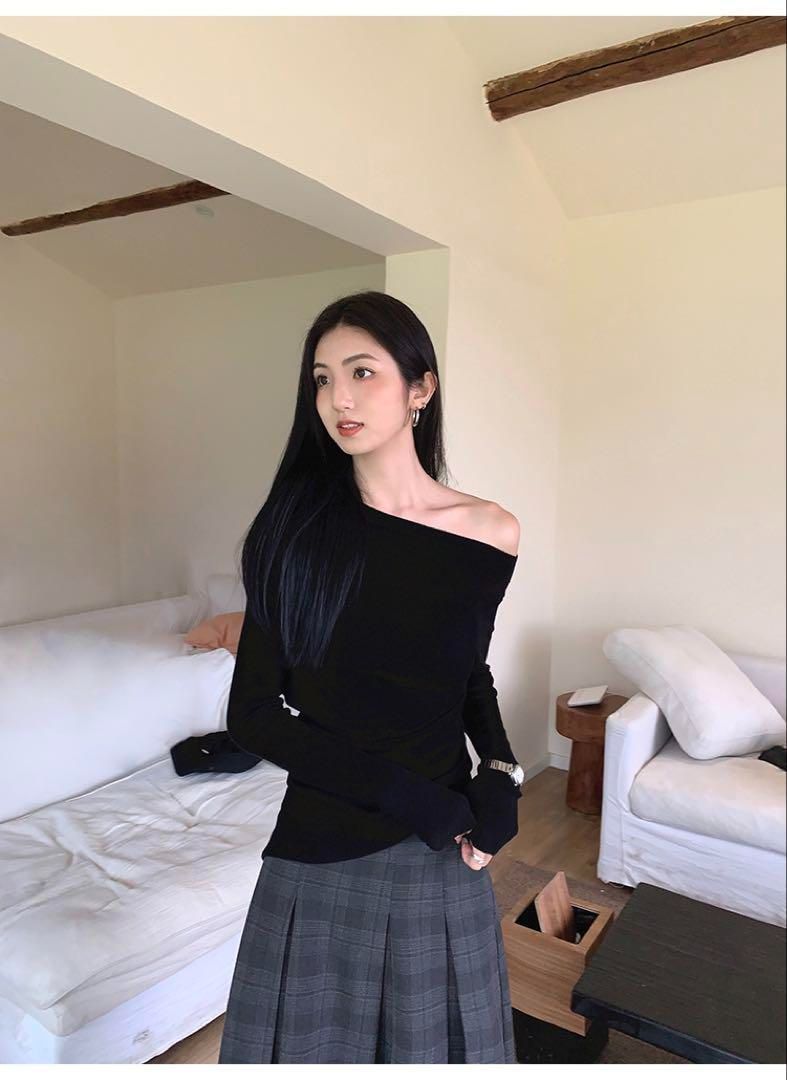 ロングプリーツスカート