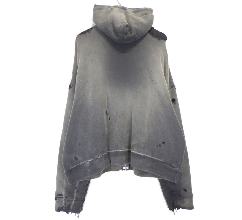 中古】未使用品 セントマイケル SAINTMICHAEL 24AW DBL-FC ZIP HOODIE 
