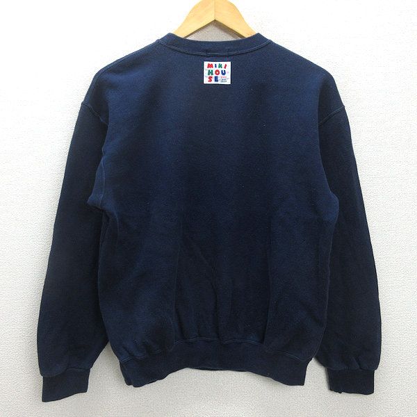 【新品】昭和レトロ MIKI HOUSE ミキハウス スウェット M メンズ 美品 ミキハウス 日本製 メンズ スウェット トレーナー M 古着