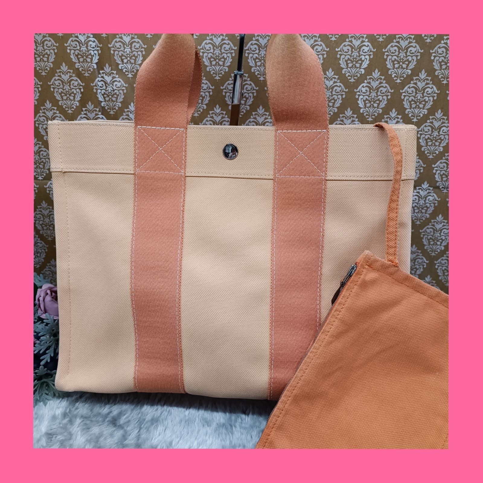 エルメス オレンジ 紙袋 ショッピング 21.7cm - Etsy 日本 【美品