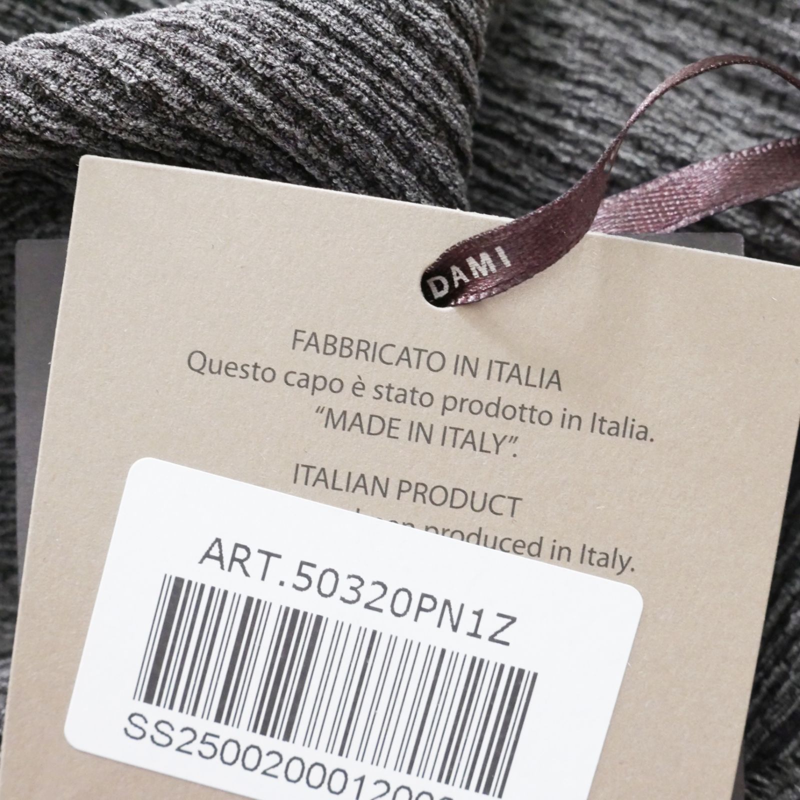 dt124 フィレンツェの新ブランド トダミ Made in Italy 25-26年秋冬 イタリア製エレガンスと素材の美しさ ニットスカート SIROKUMA-CORPORATION_COM