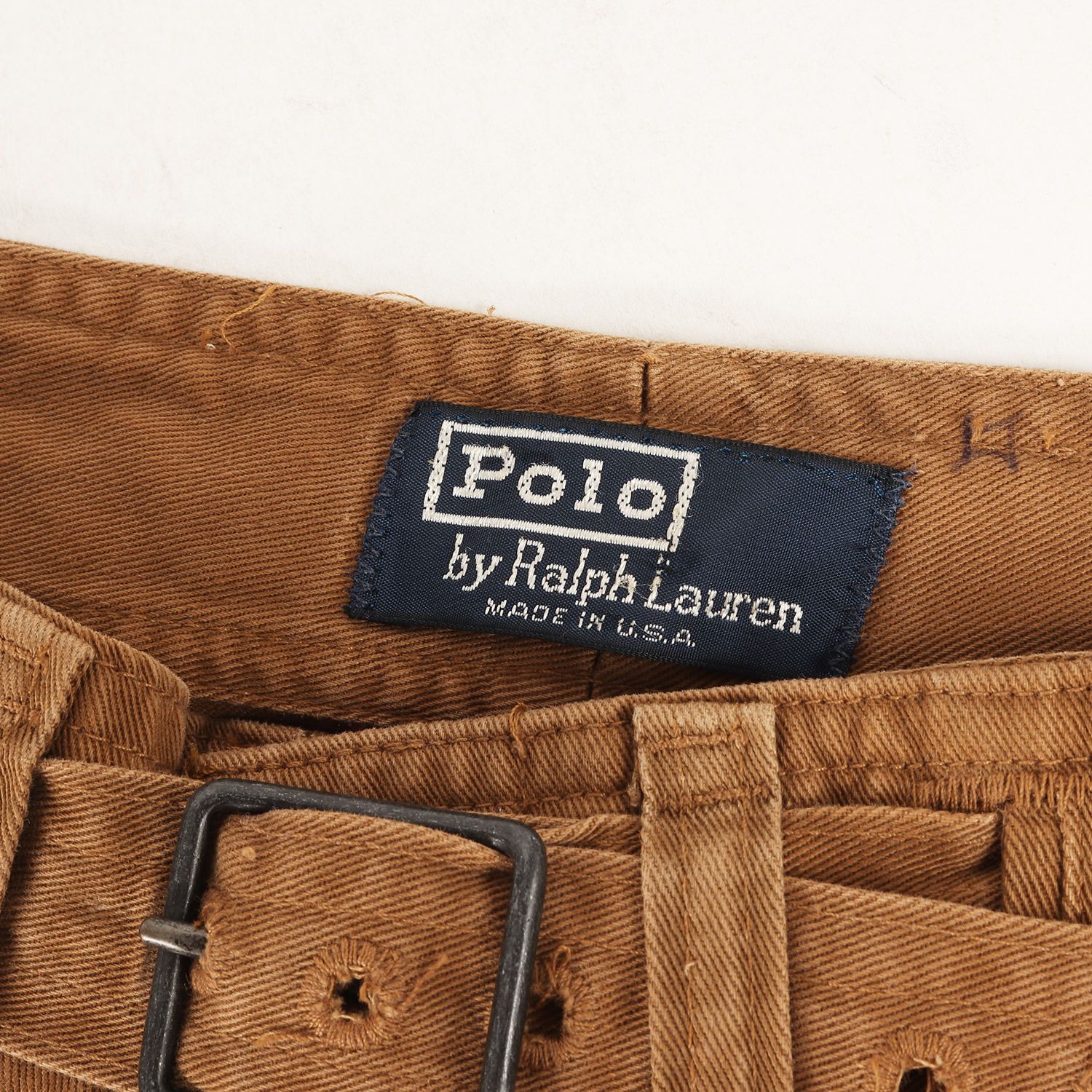 90s POLO Ralph Lauren グルカパンツ USA製 ブラウン POLO Ralph Lauren ポロ ラルフローレン パンツ サイズ:38×32