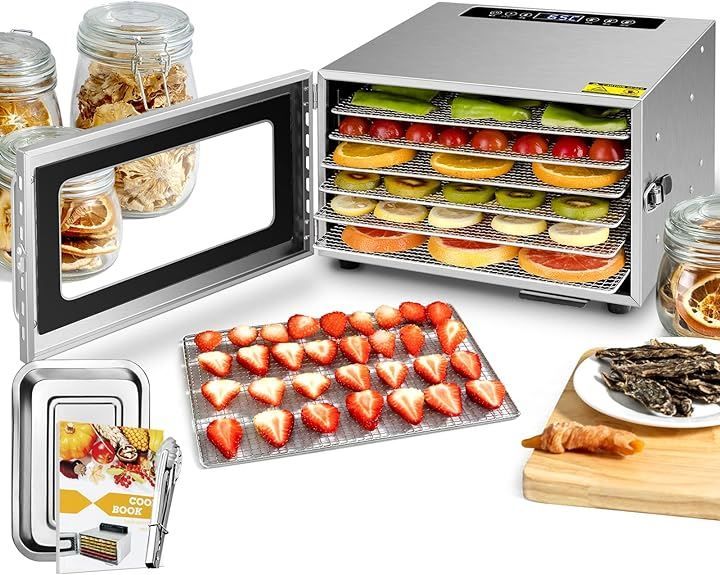とも　KWASYO LT-16 フードドライヤー レシピ本付き　ステンレス Amazon.co.jp: Kwasyoフードドライヤー 8層食品乾燥機 ステンレス鋼製