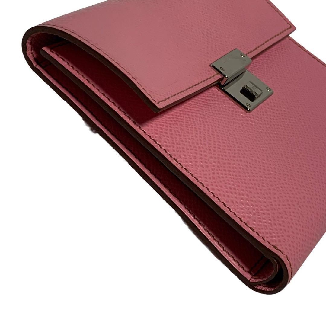HERMES エルメス 財布 クリック12 ピンク 美品 箱付き 刻印 美品 