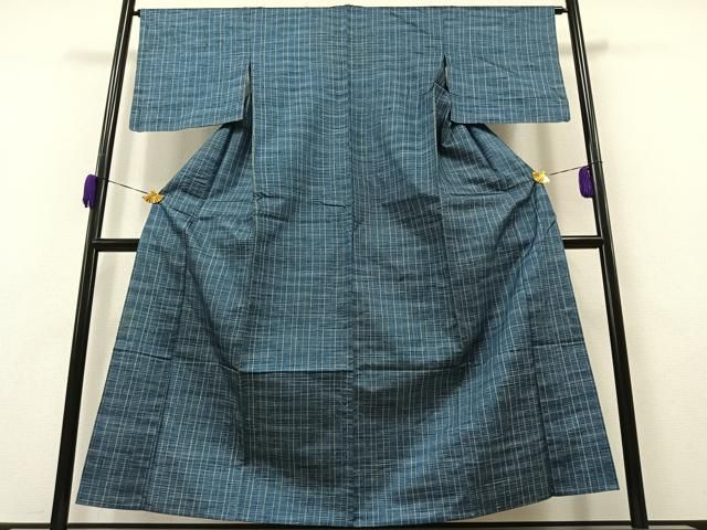 平和屋着物▽上質な紬　単衣　格子　正絹　逸品　AAAZ0716jd 平和屋着物▽上質な紬 単衣 格子 正絹 逸品 AAAZ0716jd - メルカリ