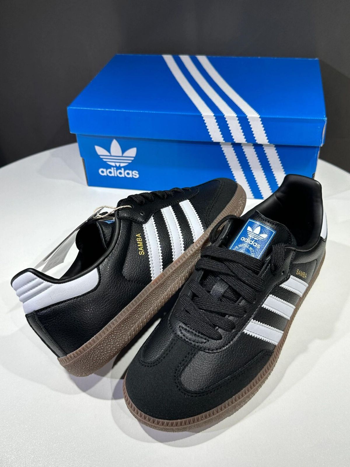 新品未使用 adidasアディダス サンバ Samba OG ブラック White Gum Adidas Originals Samba black 男女兼用