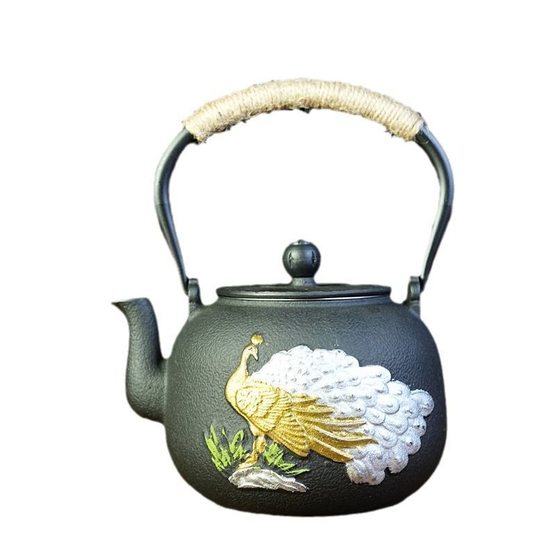 新品 高品質【1.2L】鉄急須 伝統模様 南部鉄器 鉄急須 鉄瓶 鉄器
