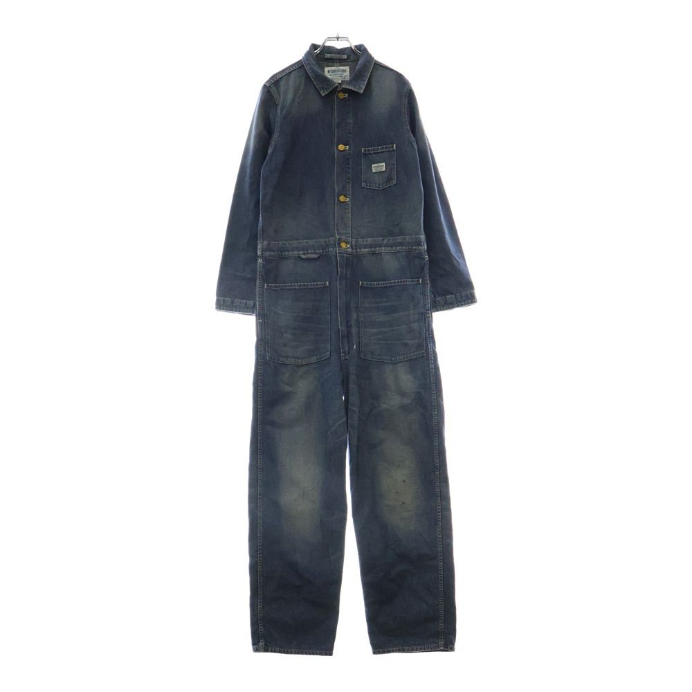 NEIGHBORHOOD ネイバーフッド 16SS WASHED ALLS ウォッシュド オールズ オーバーオール インディゴ 161NYNH-PTM01