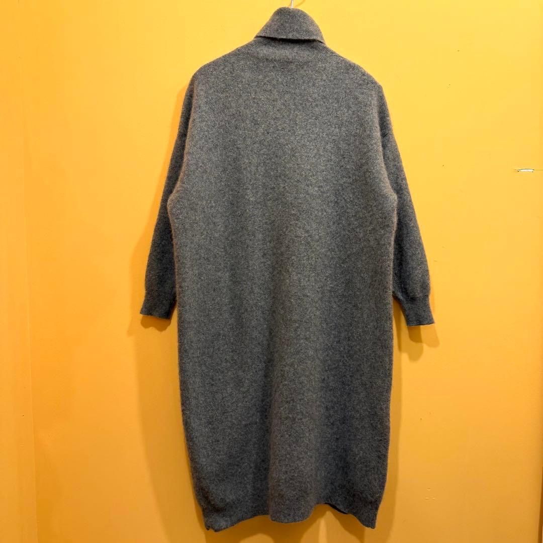 DEMYLEE カシミヤニットワンピース レディース グレー S - メルカリ
