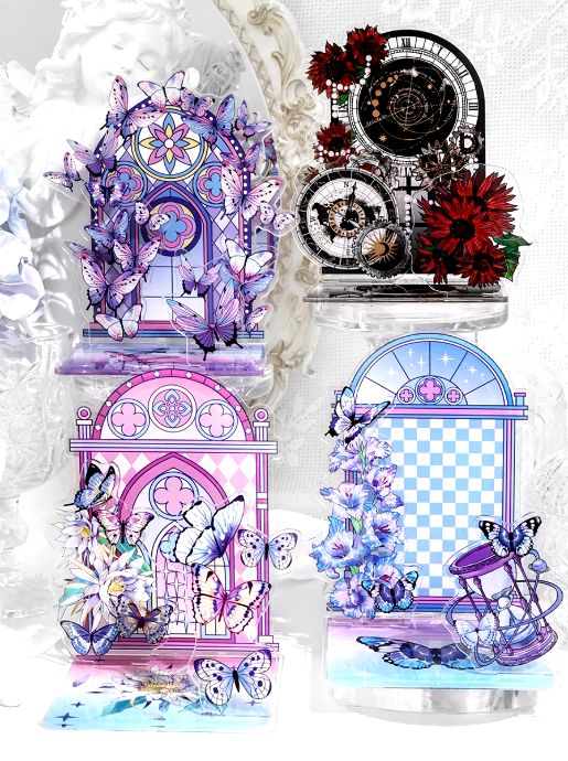 オトメイト　ランチョン　アクスタ　缶バッジ　コースター　纏め売り アクスタ ねんどろいど きゅんキャラ 缶バッジ 背景用アクリルスタンド