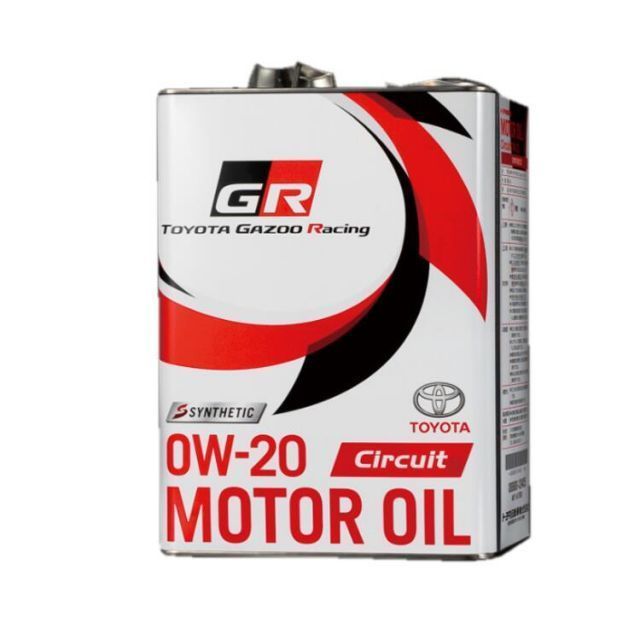 トヨタ純正 GR MOTOR OIL Circuit 0W-20 20L 缶 エンジンオイル 088880-12403 | 0W20 TOYOTA GAZOO Racing 20リットル ペール缶 オイル 車 人気 交換 オイル缶 油 エンジン油 車検 オイル