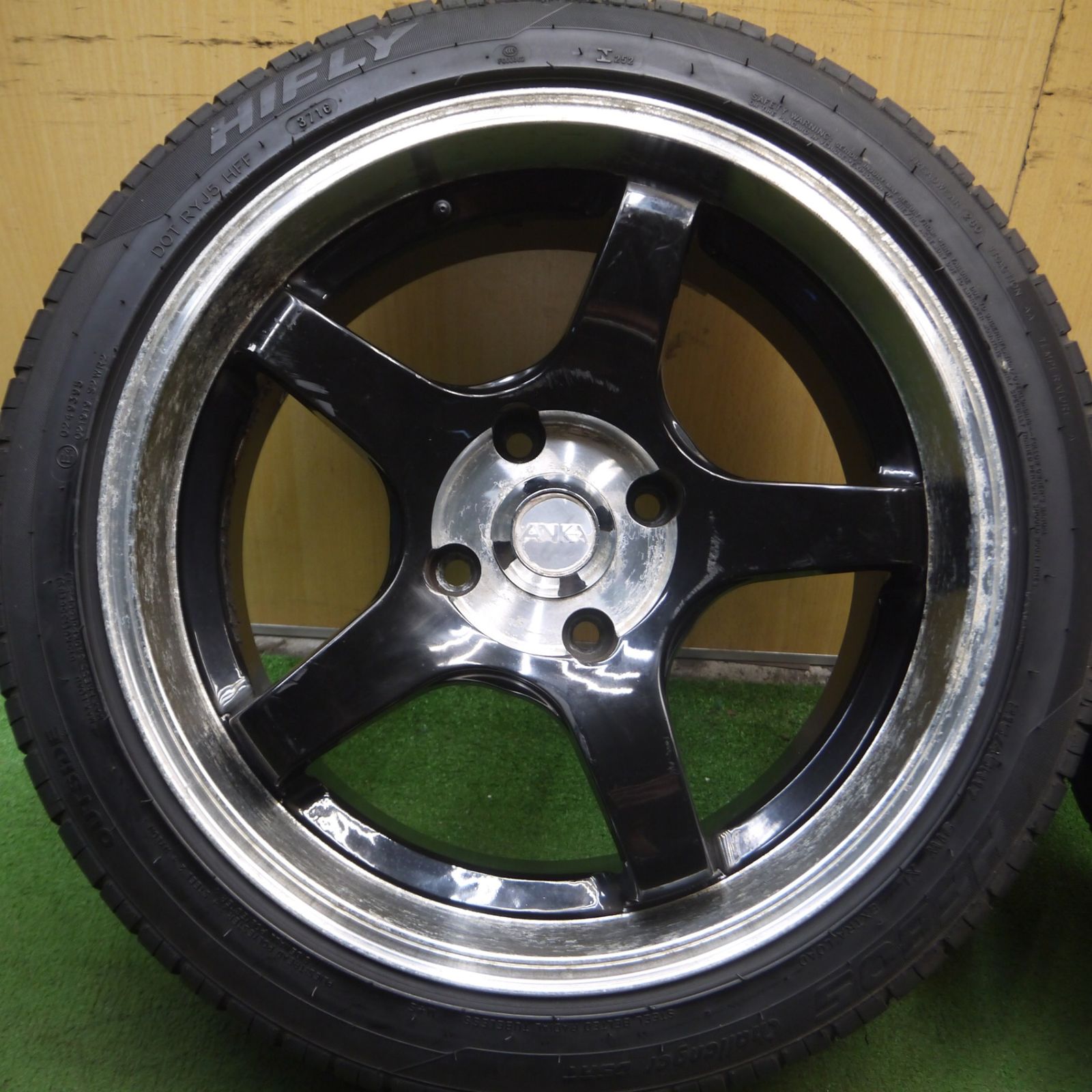 送料無料* 4本価格☆ANKA 215/45R17 225/45R17 ハイフライ HF805 17 