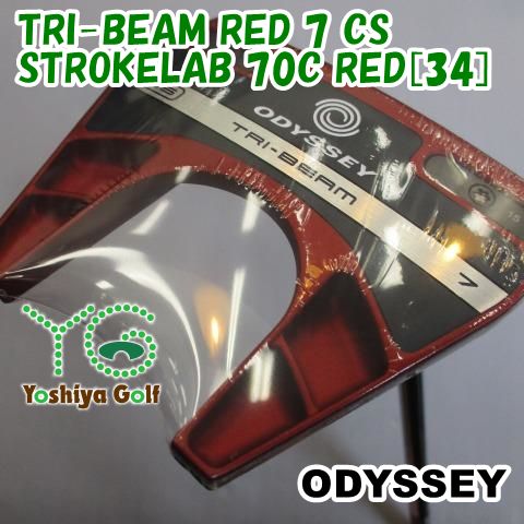 パター オデッセイ TRI-BEAM RED 7 CS/STROKELAB 70C RED[34]//3[111059]