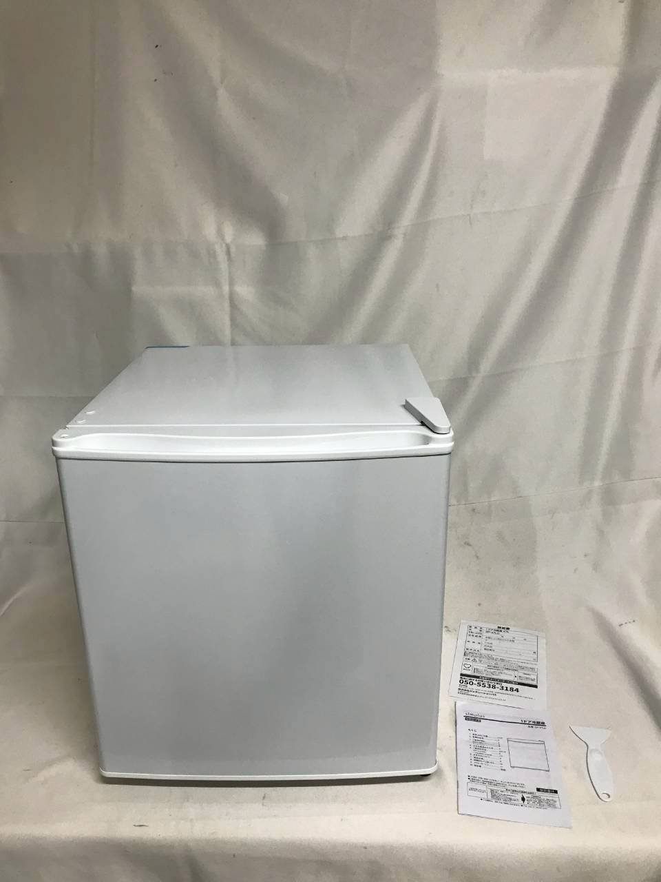 北見市発 ジェネレーションパス シンプラス1ドア冷蔵庫 SP-47LD-WH 2025年製 47L 白