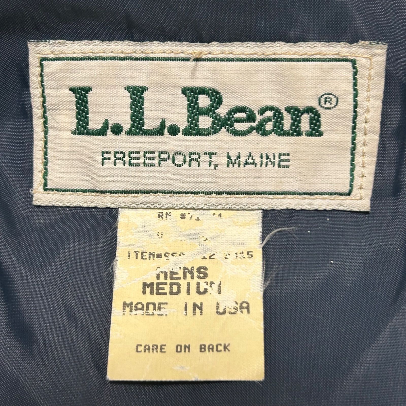 L.L.Bean エスキモージャケット ベアジャケット 80s コンチョボタン 