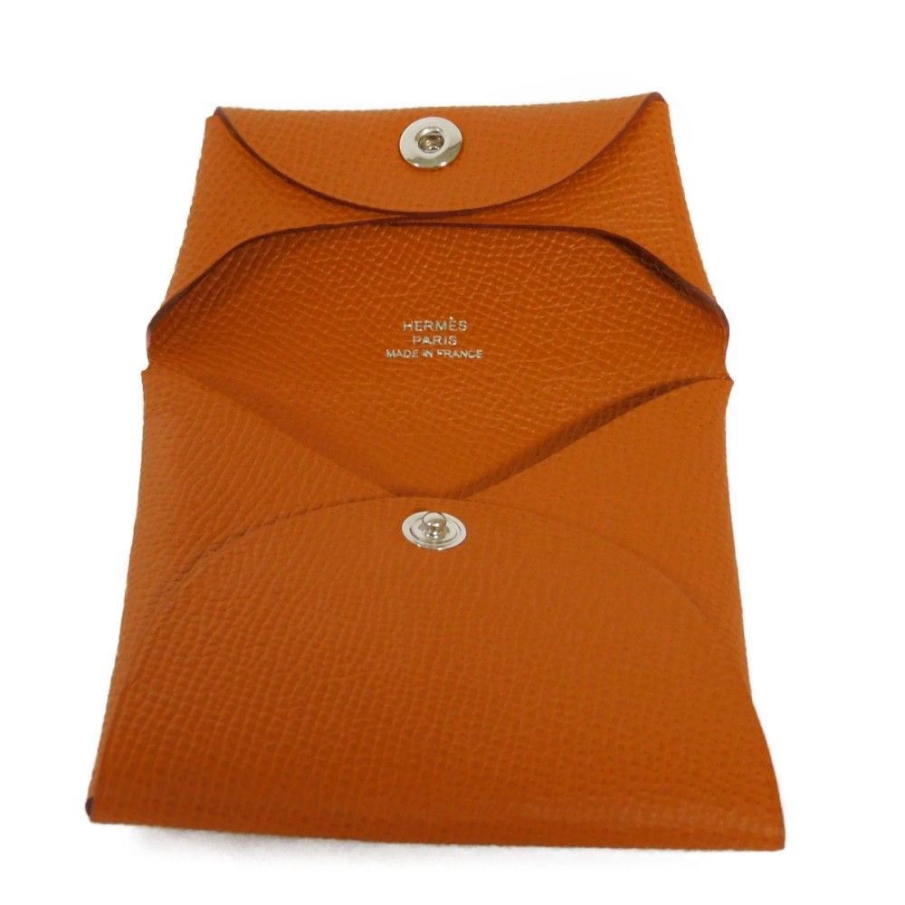 エルメス バスティア スナップボタン 小銭入れ 財布 ヴォーエプソン