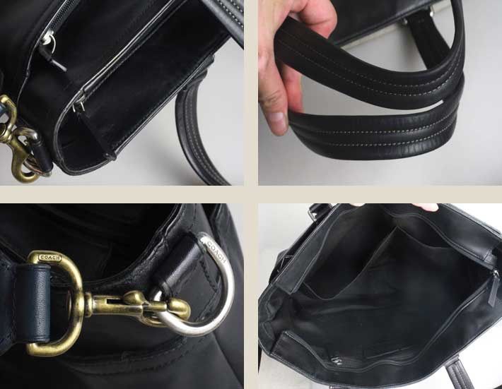 コーチ COACH レキシントンレザー ビジネス トートバッグ【中古